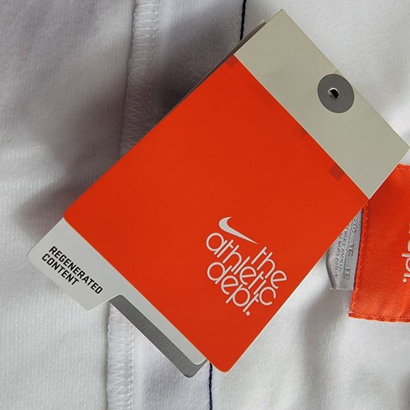 Nike Boys XL White Blue Full Zip Jacket Long Sleeve Lightweight Casual School - Picture 8 of 13